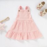 Organic Cotton Muslin Baby Dress - Image 3