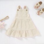 Organic Cotton Muslin Baby Dress - Image 2