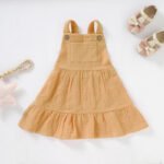 Organic Cotton Muslin Baby Dress - Image 4