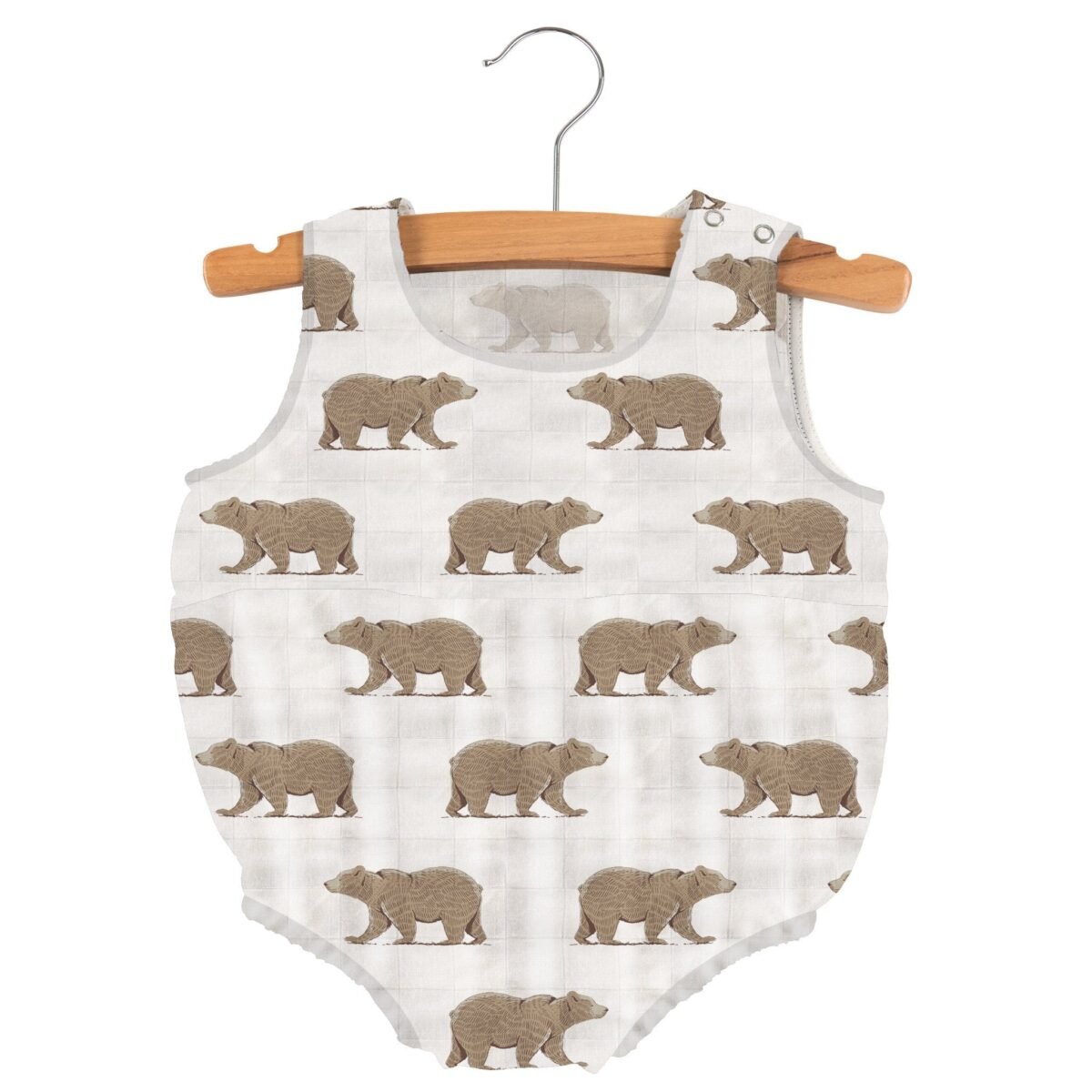 Goodnight bear bamboo newcastle mini bubble | cloudybébé baby product