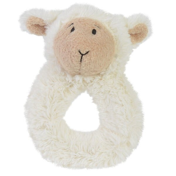 Lammy Plush Rattle by Happy Horse