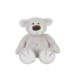 Sweet Hug Companion Bear Baggio no. 1 plush toy in a cozy setting.