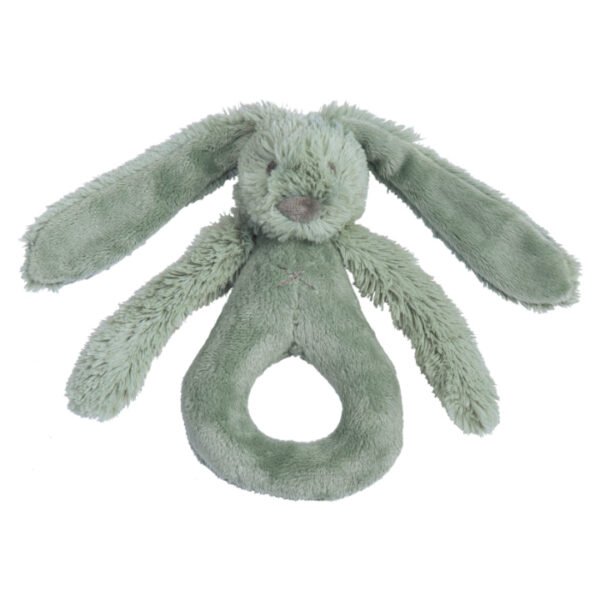 Green Rabbit Richie Rattle by Happy Horse