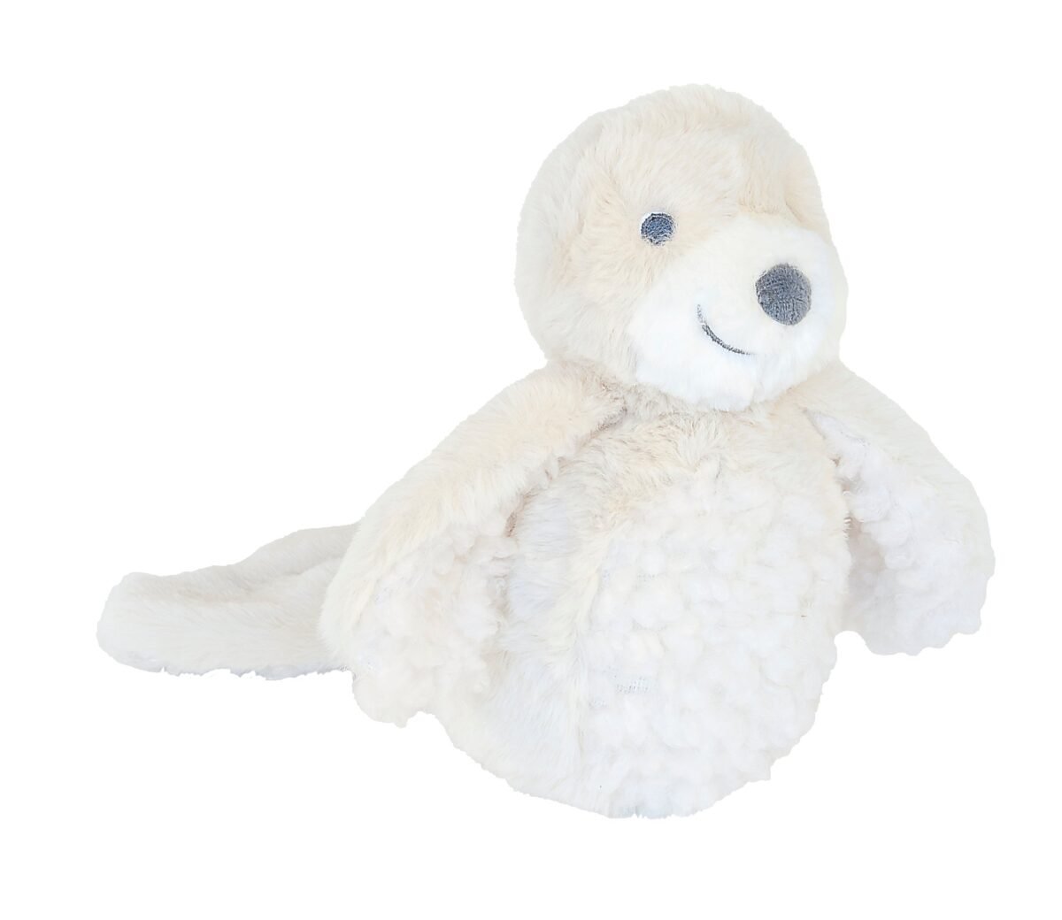 "adorable seal scooby #1 plush toy by happy horse - a soft and cuddly buddy for kids, perfect for snuggles and playtime. "