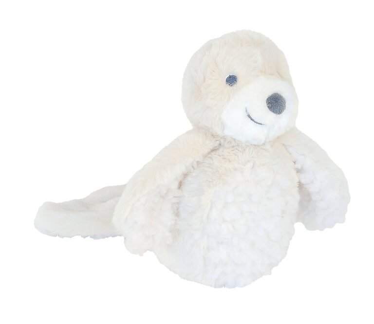 "Adorable Seal Scooby #1 plush toy by Happy Horse - a soft and cuddly buddy for kids, perfect for snuggles and playtime."