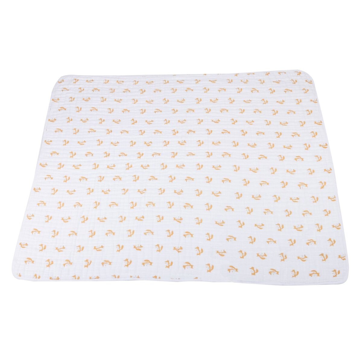 Fancy fox and forrest arrow cotton muslin newcastle blanket | cloudybébé baby product