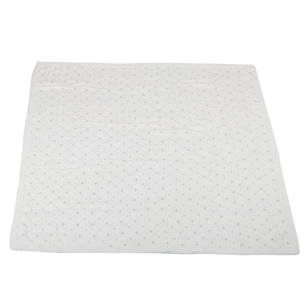 Hot air balloon and northern star bamboo muslin newcastle blanket | cloudybébé baby product