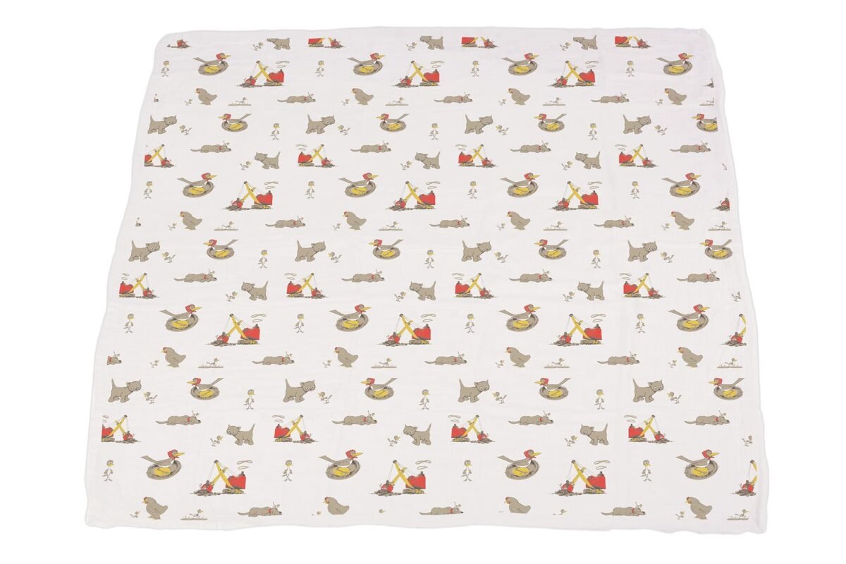 Are you my mother? Bamboo muslin newcastle blanket | cloudybébé baby product