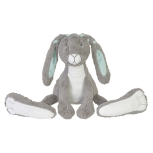 Grey Rabbit Twine no. 3 Plush Animal by Happy Horse