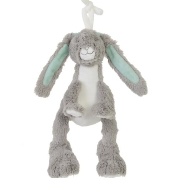 Grey Rabbit Twine no. 1 Plush Animal by Happy Horse