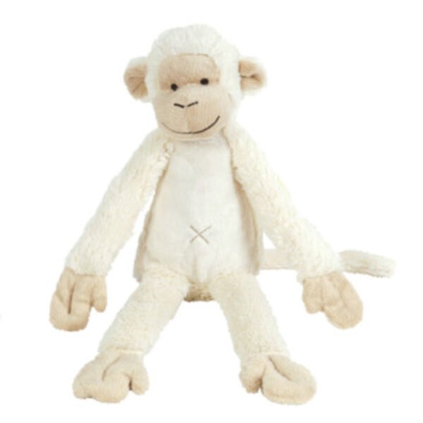 Ivory Monkey Mickey no. 2 Plush Animal by Happy Horse