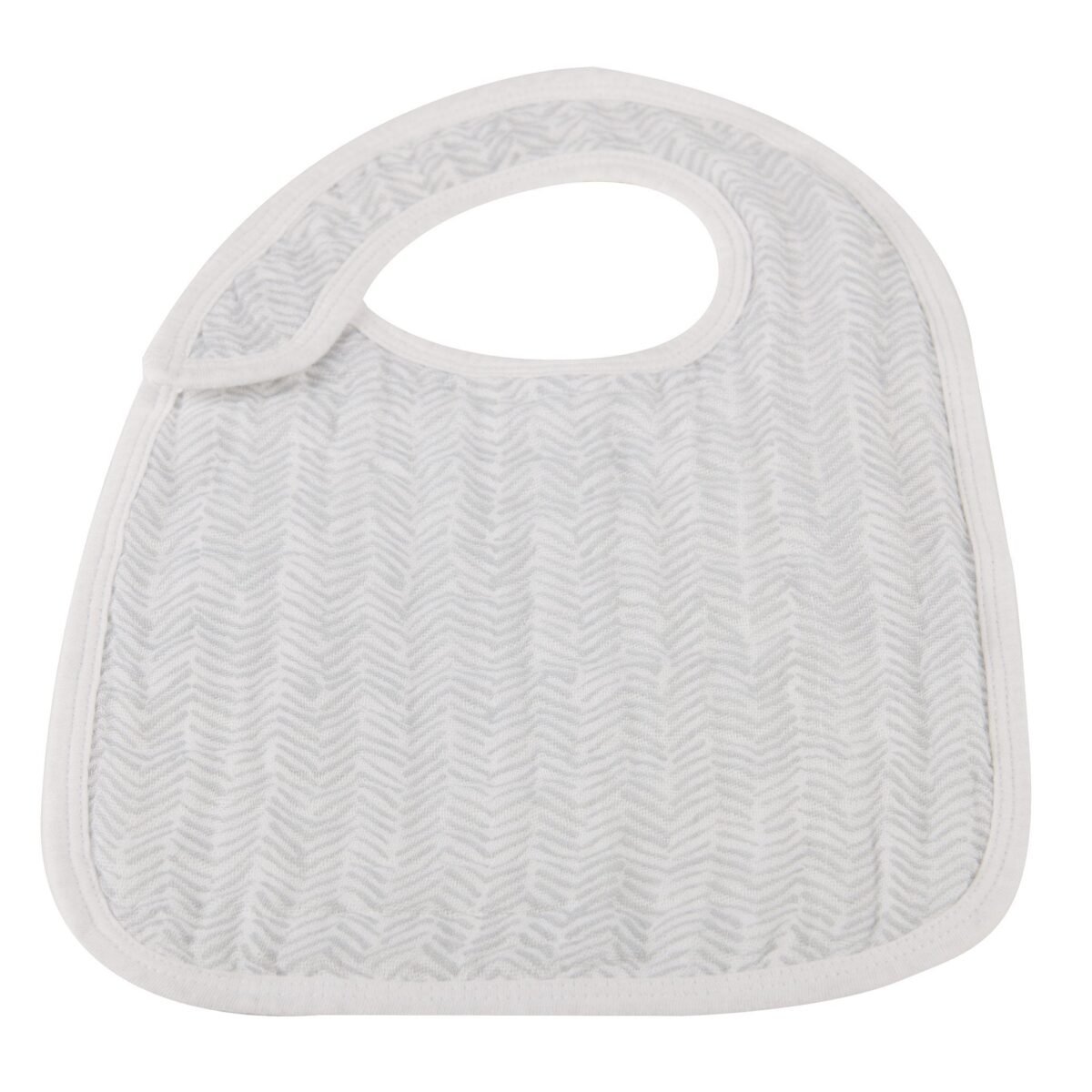 In the wild elephant cotton muslin snap bibs 3pk | cloudybébé baby product