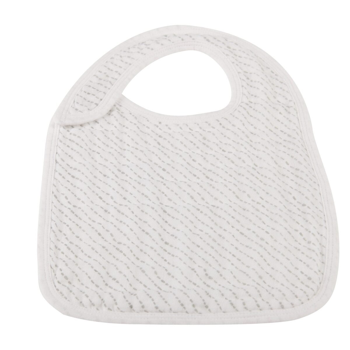 In the wild elephant cotton muslin snap bibs 3pk | cloudybébé baby product
