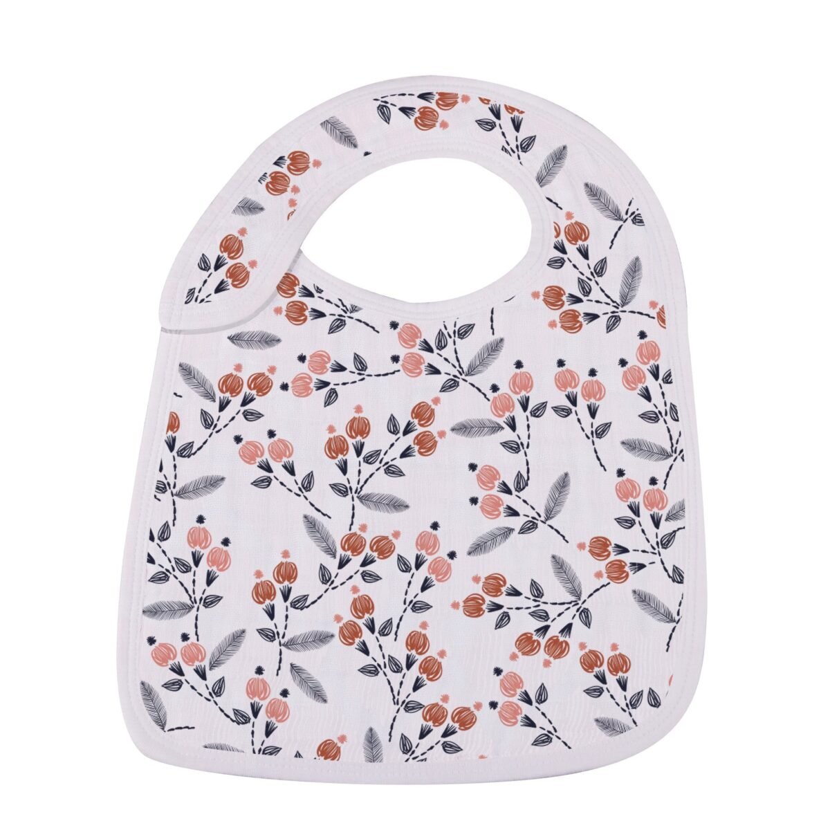 Blooms floral snap bib set of 3 | cloudybébé baby product