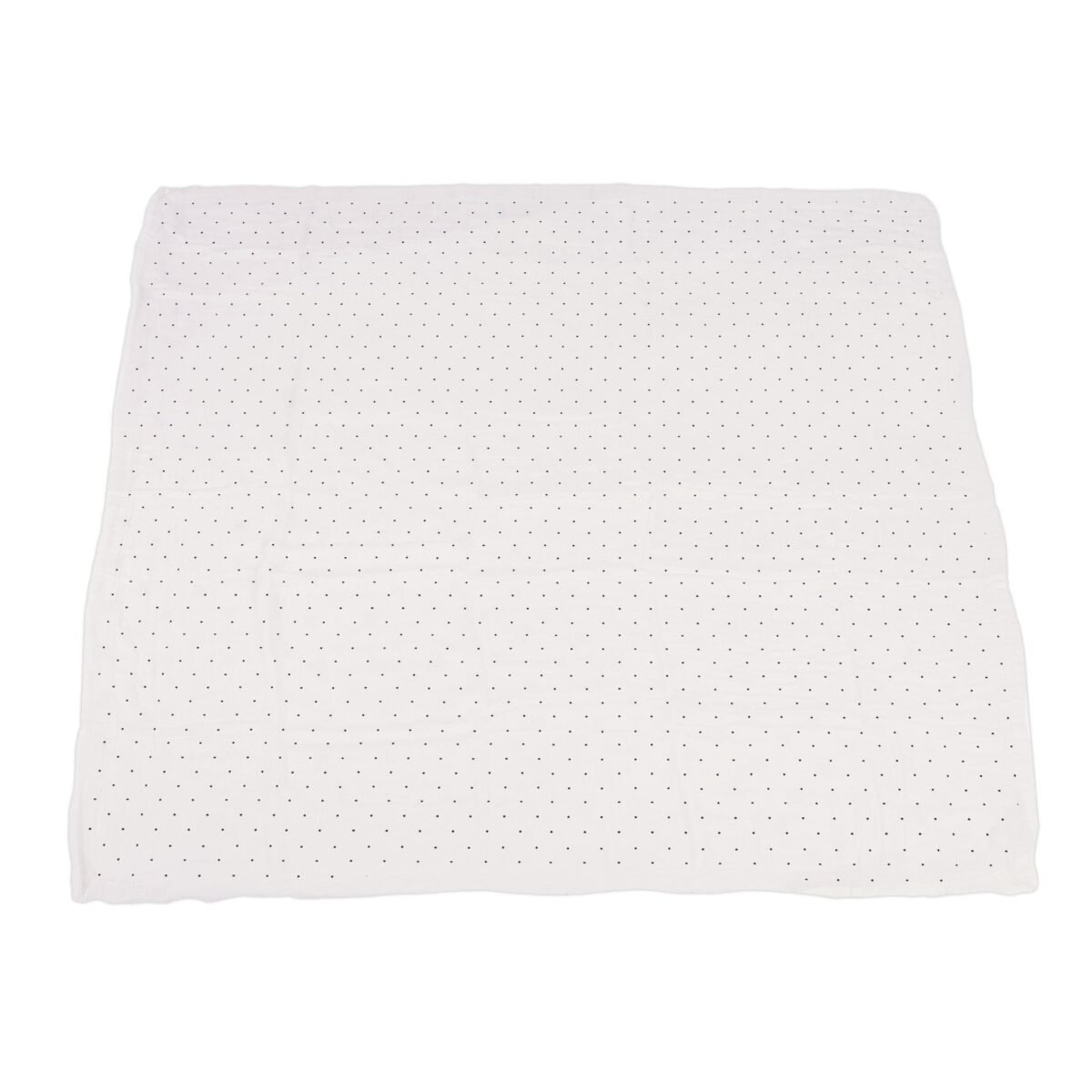 Canyon sunset flowers and white polka dot newcastle blanket | cloudybébé baby product