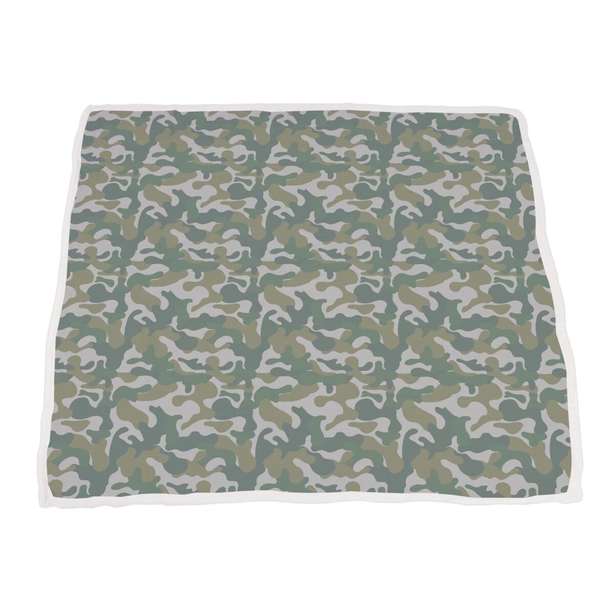 Gone fishing and hunter's camo bamboo newcastle throw blanket | cloudybébé baby product