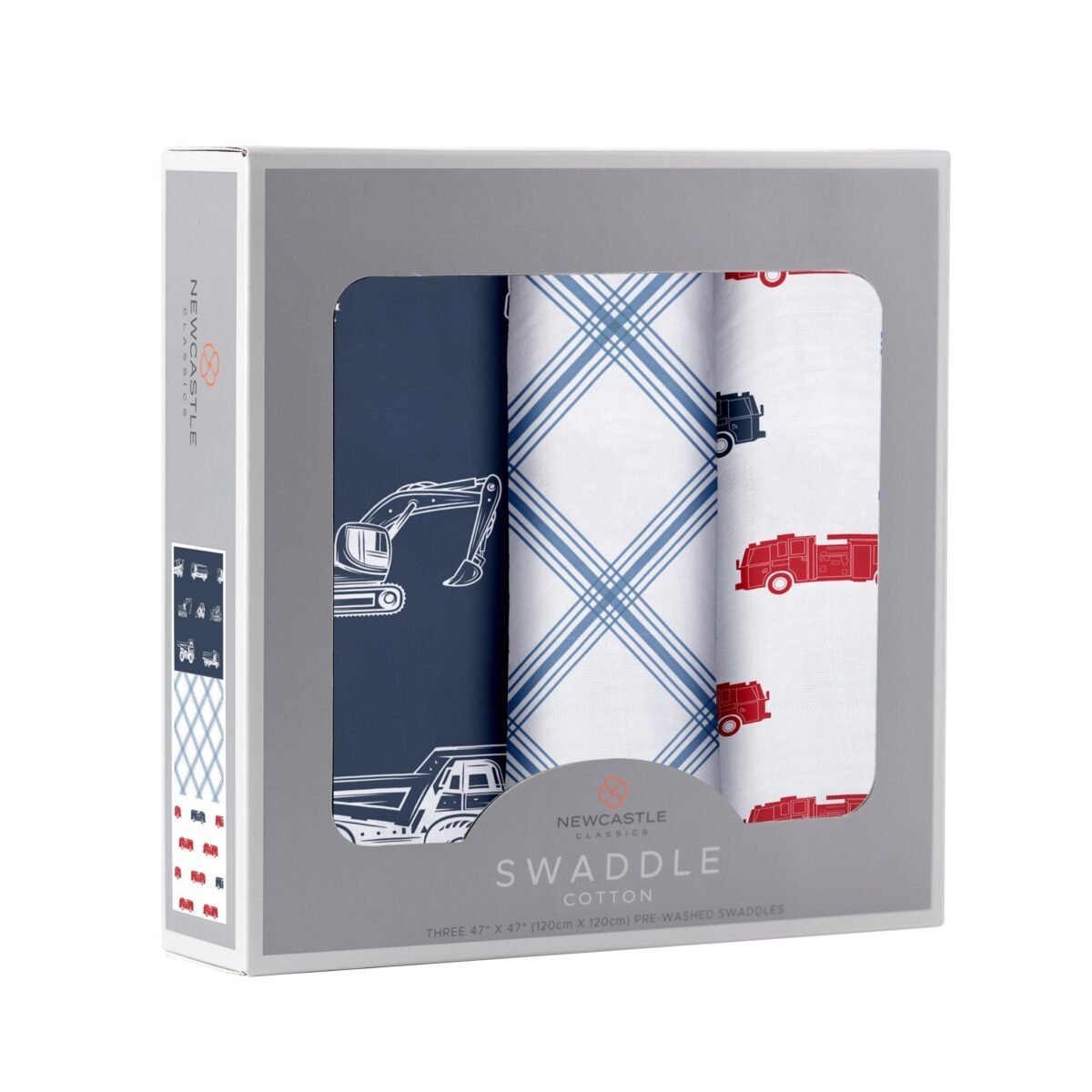 Things that go swaddle 3 pack | cloudybébé baby product