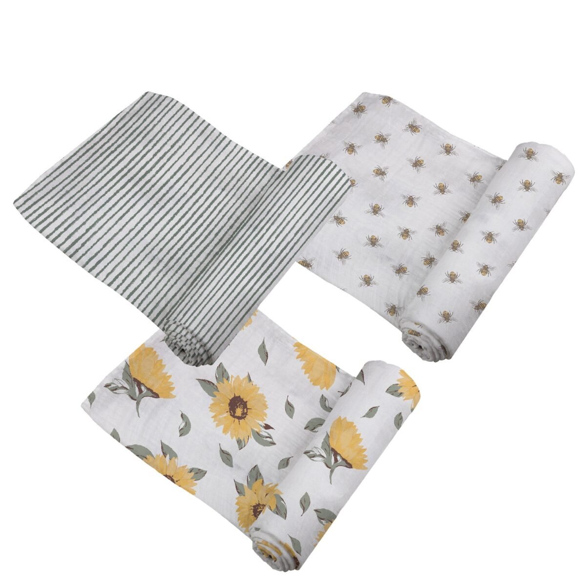 Sunrise to sunset swaddle 3 pack | cloudybébé baby product