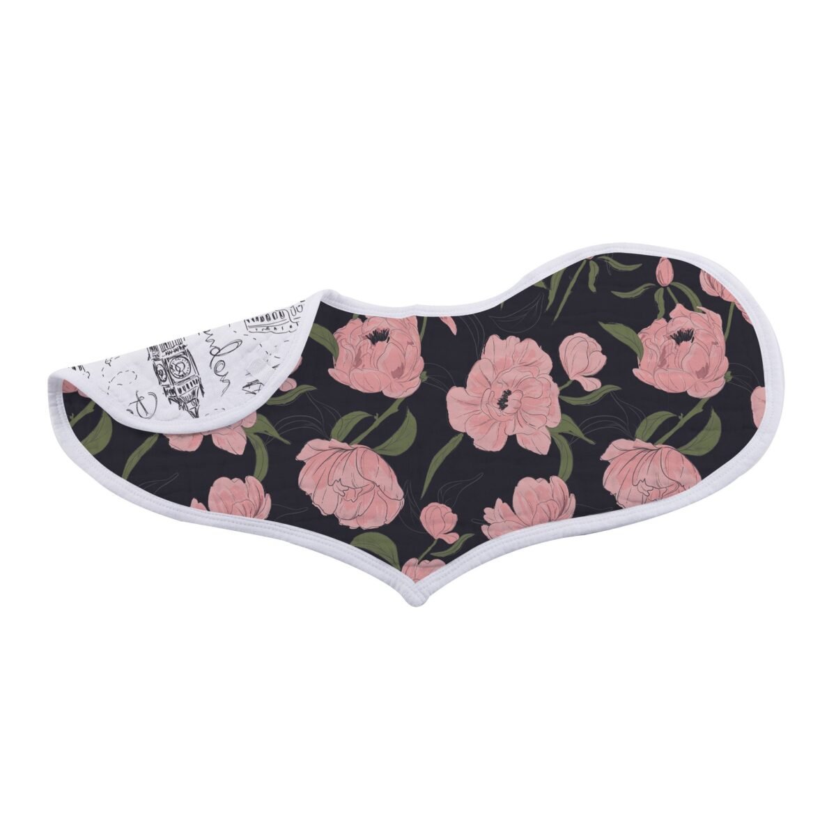 London, paris, new york heart bibs - set of 2 | cloudybébé baby product