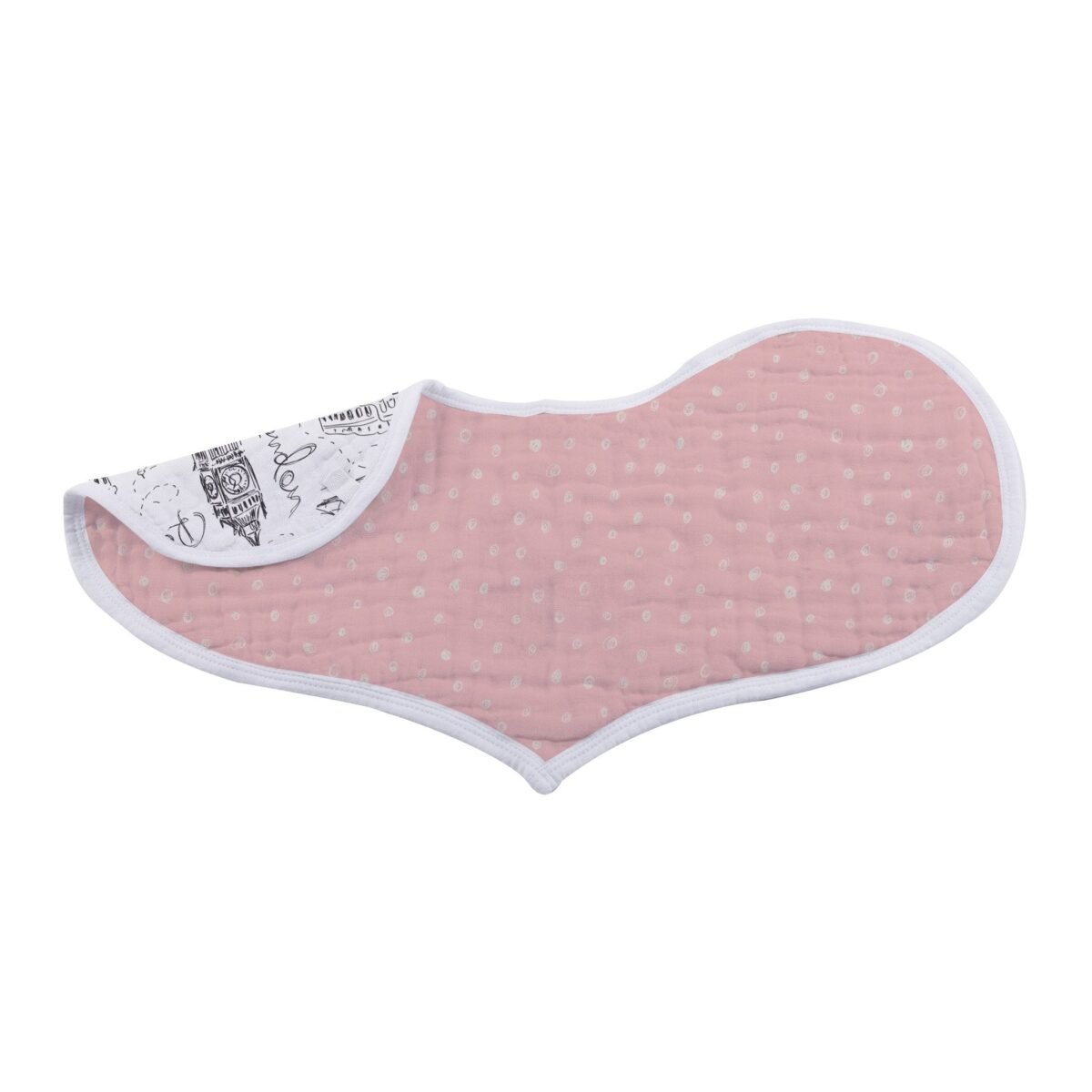 London, paris, new york heart bibs - set of 2 | cloudybébé baby product