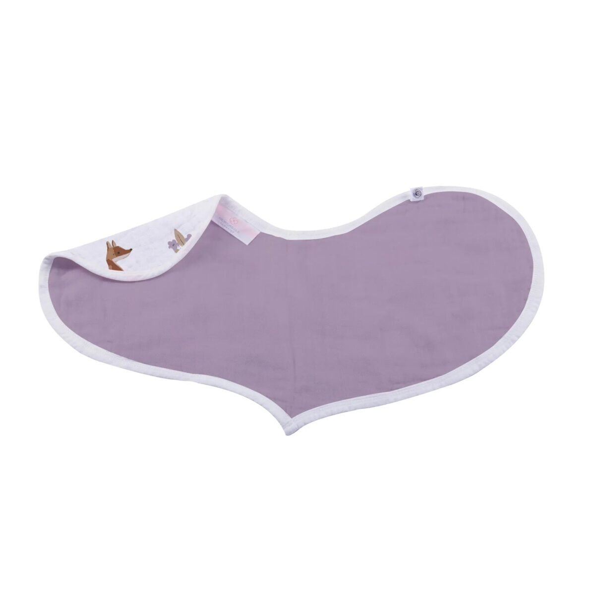Mountain meadow cotton heart bibs | cloudybébé baby product