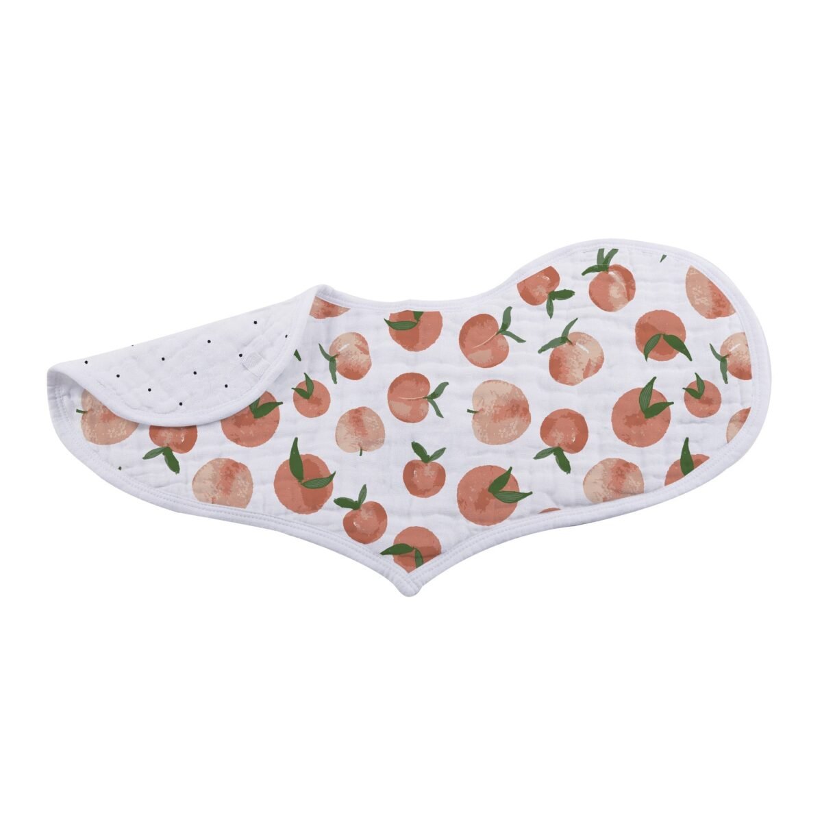 Canyon sunset bamboo heart bib 2pk | cloudybébé baby product