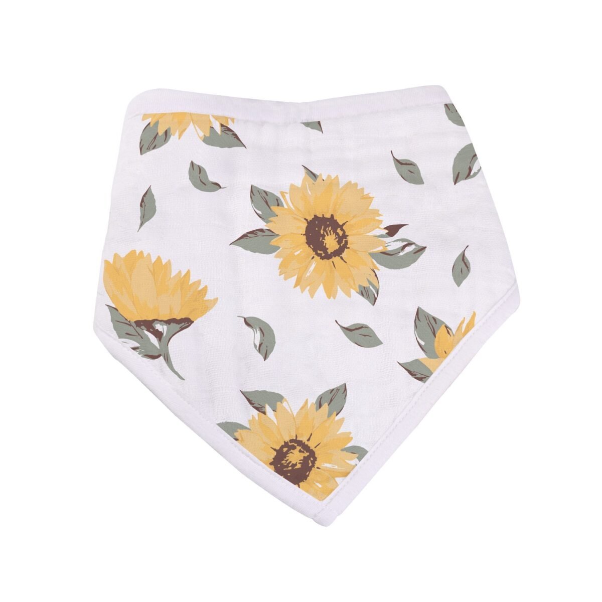 "luxurious bamboo bandana bibs in vibrant sunrise to sunset colors collection for newborns, a must-have for style and practicality. Perfect for meal times and everyday wear. "