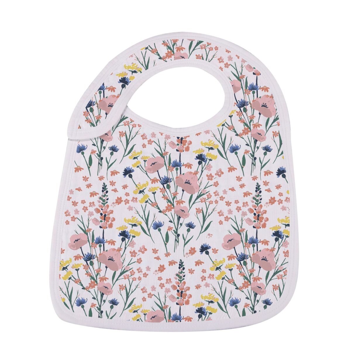 Wildflowers snap bibs set of 3 | cloudybébé baby product