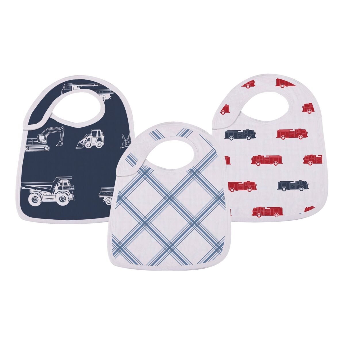 Things that go snap bibs 3pk | cloudybébé baby product