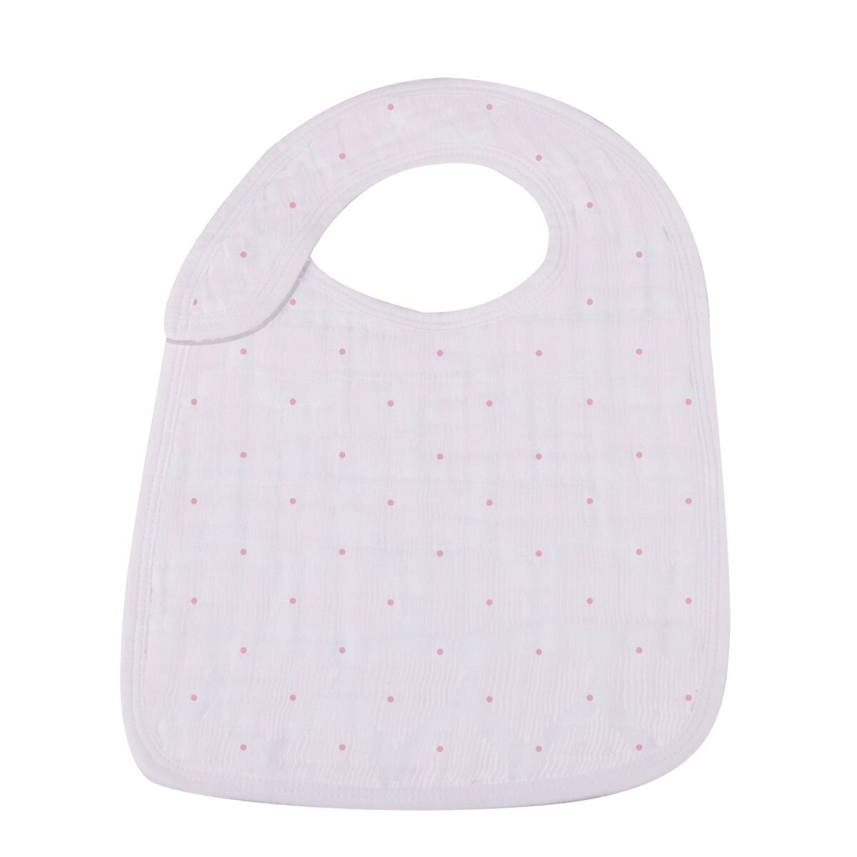 Pretty in pink bamboo snap bibs 3pk | cloudybébé baby product