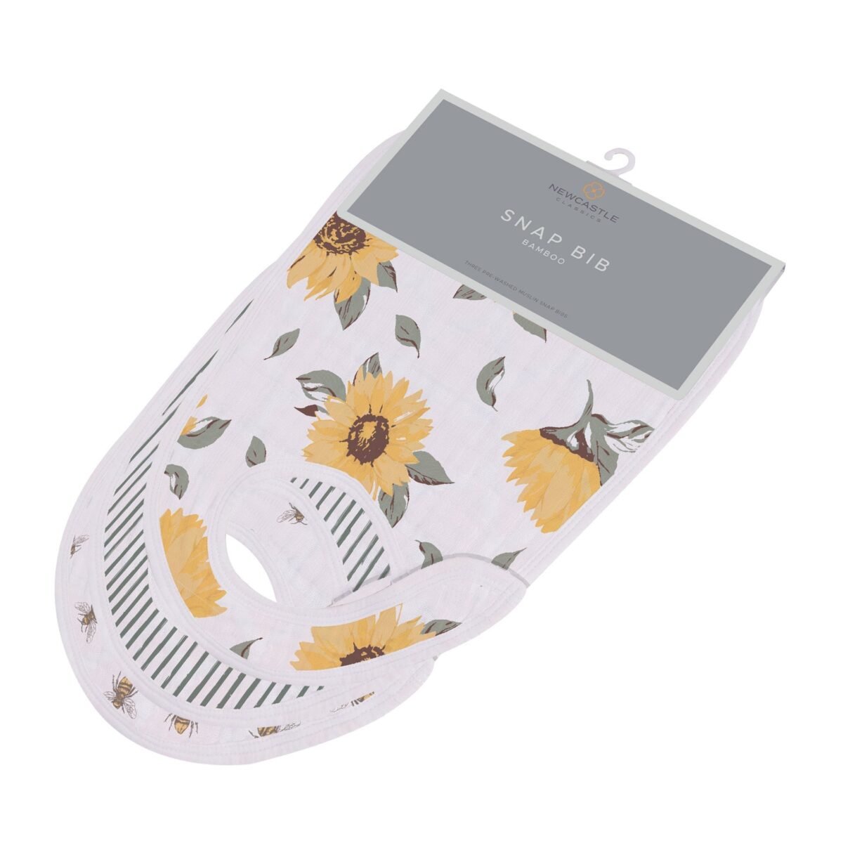Sunrise to sunset snap bibs | cloudybébé baby product
