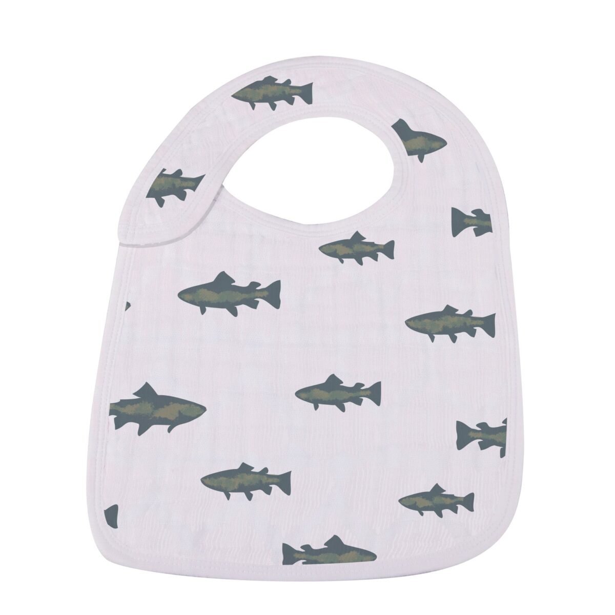 Gone fishing snap bibs | cloudybébé baby product
