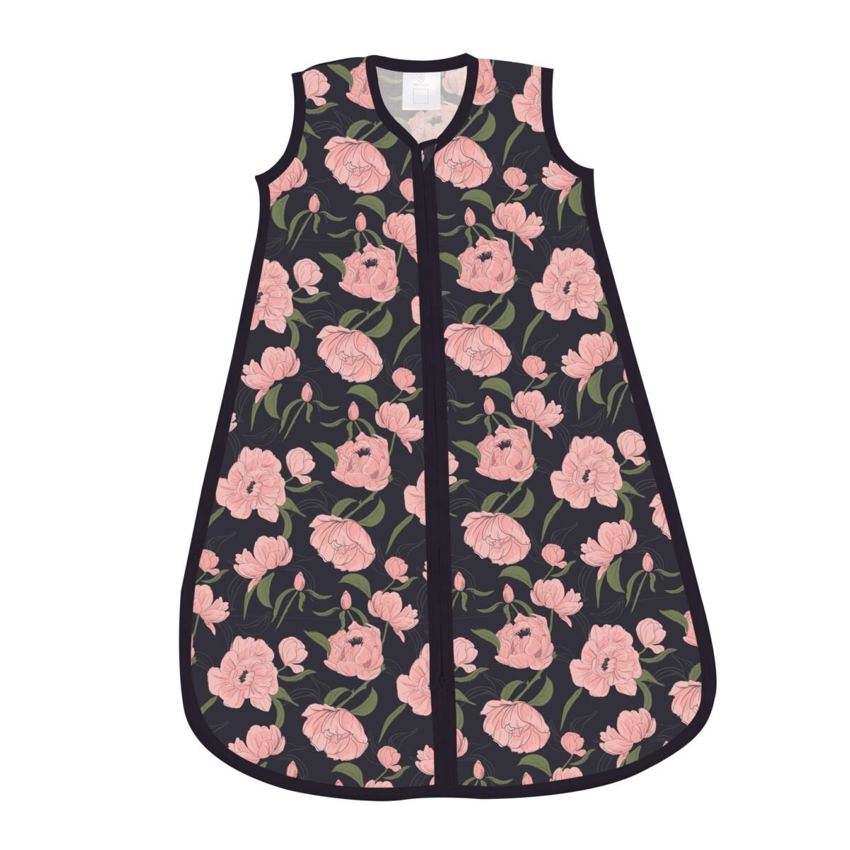 Peonies bamboo sleep sack | cloudybébé baby product