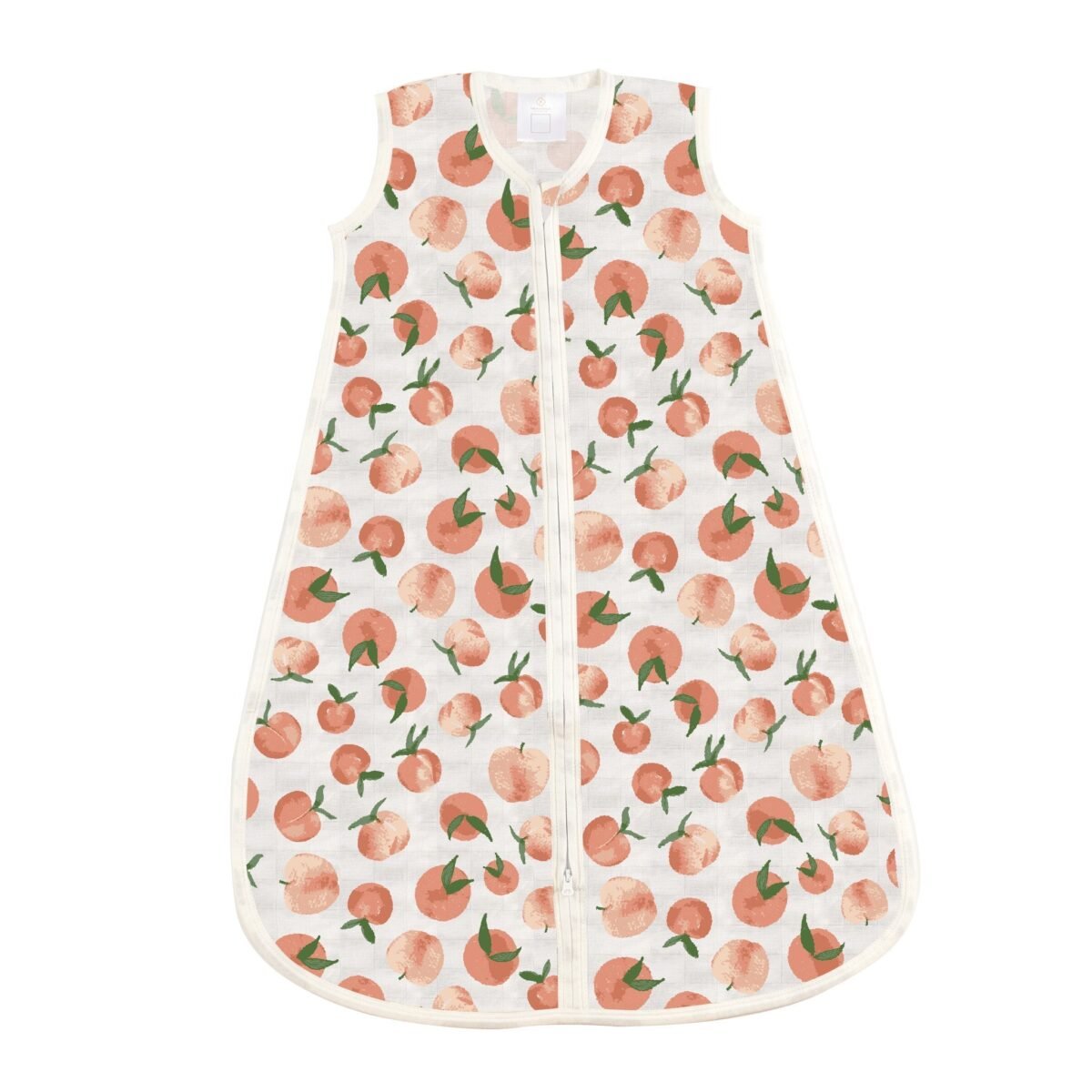 Carnelian peaches sleep sack | cloudybébé baby product