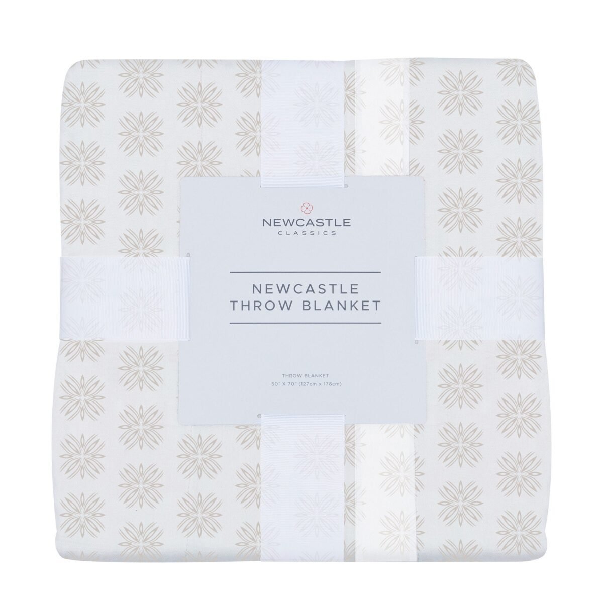 Flower child cotton newcastle throw blanket | cloudybébé baby product