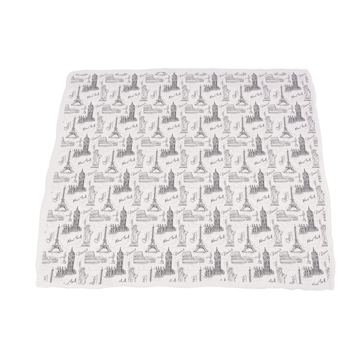 Pearl polka dot and london, paris, new york newcastle blanket | cloudybébé baby product