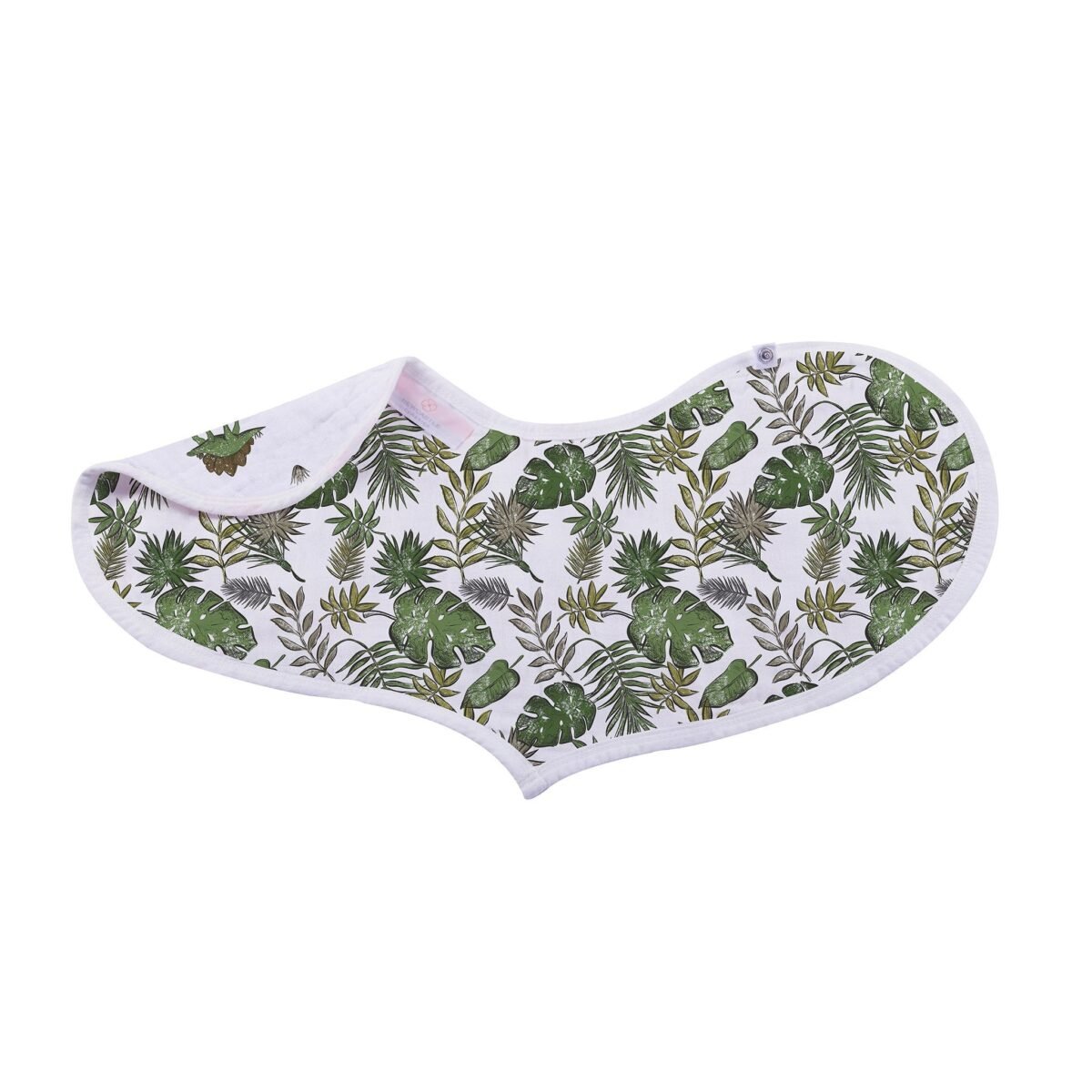 Dino days cotton burp cloth bib 2pk | cloudybébé baby product