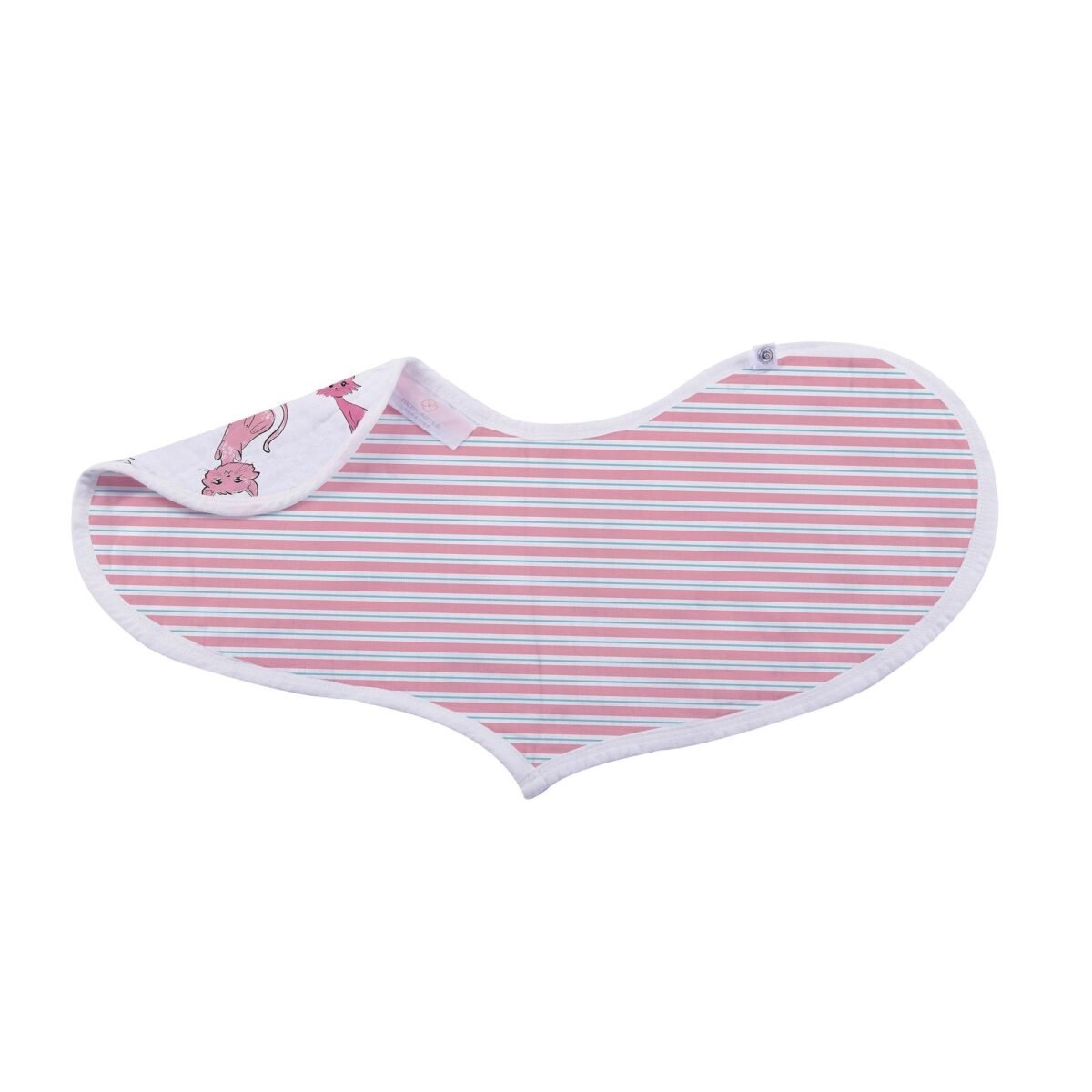 Dandelions bamboo heart bib 2pk | cloudybébé baby product