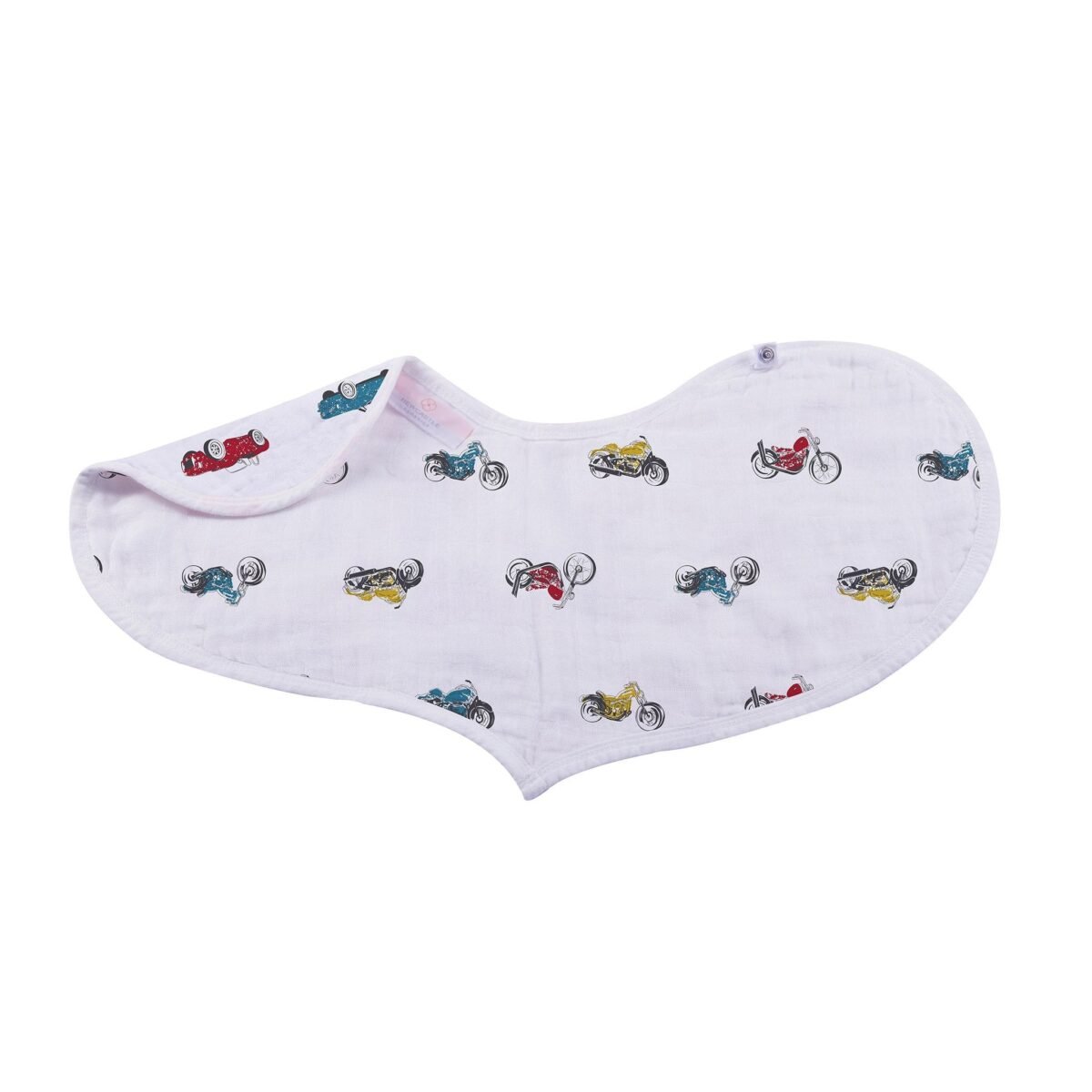 Ultimate road trip bamboo heart bib 2pk | cloudybébé baby product