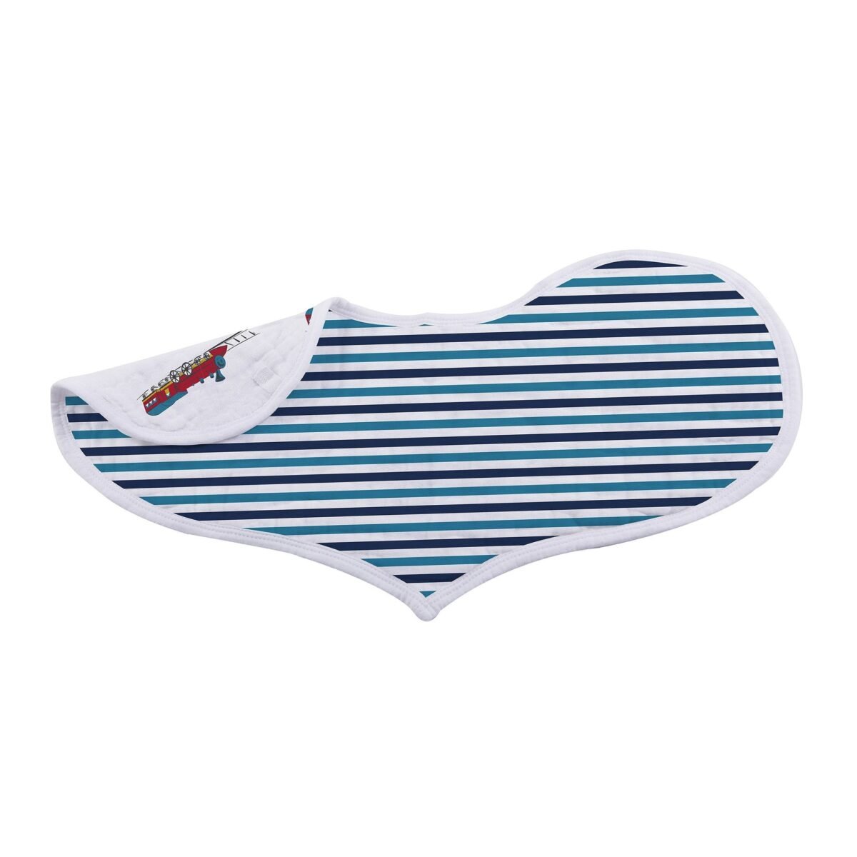 Ultimate road trip bamboo heart bib 2pk | cloudybébé baby product