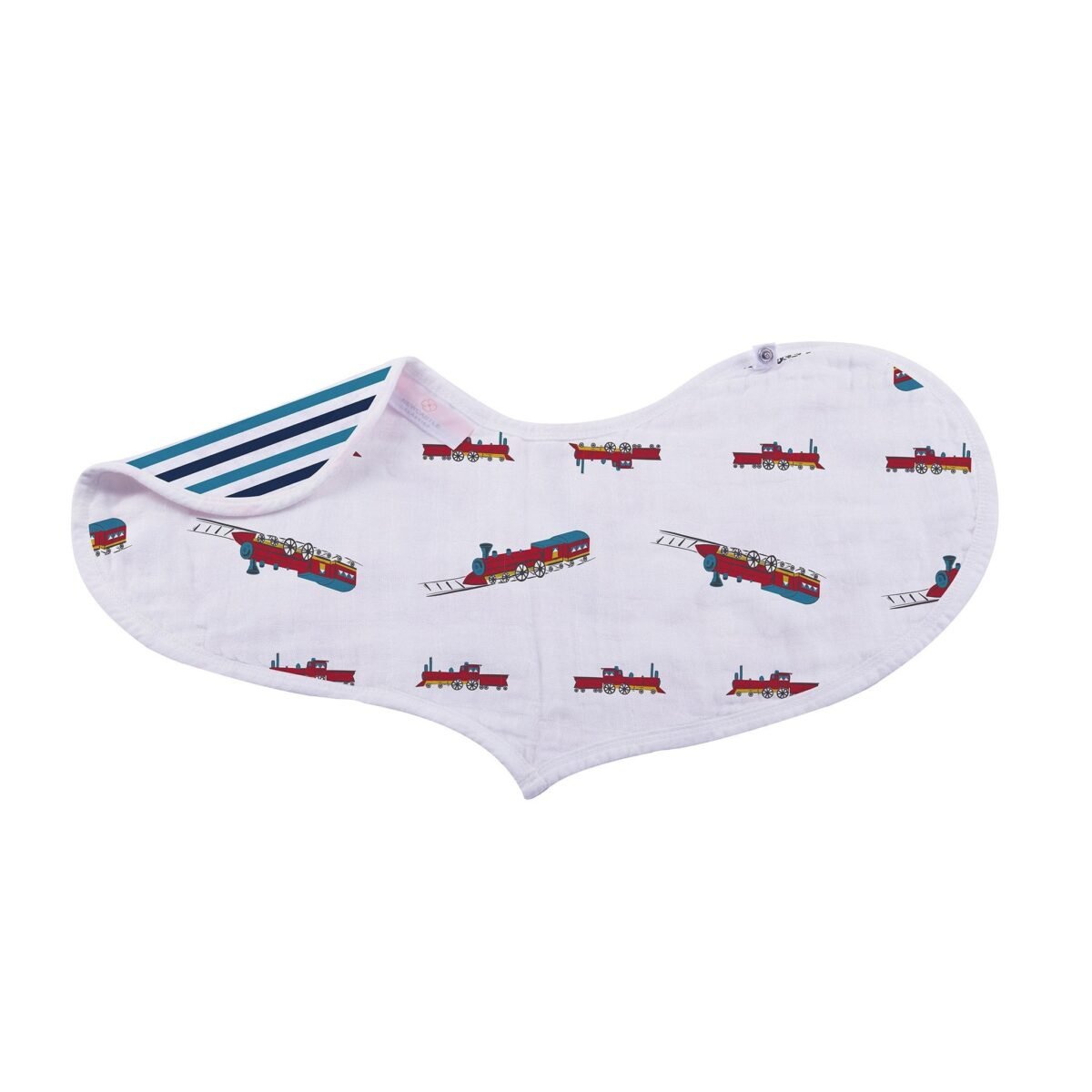 Ultimate road trip bamboo heart bib 2pk | cloudybébé baby product