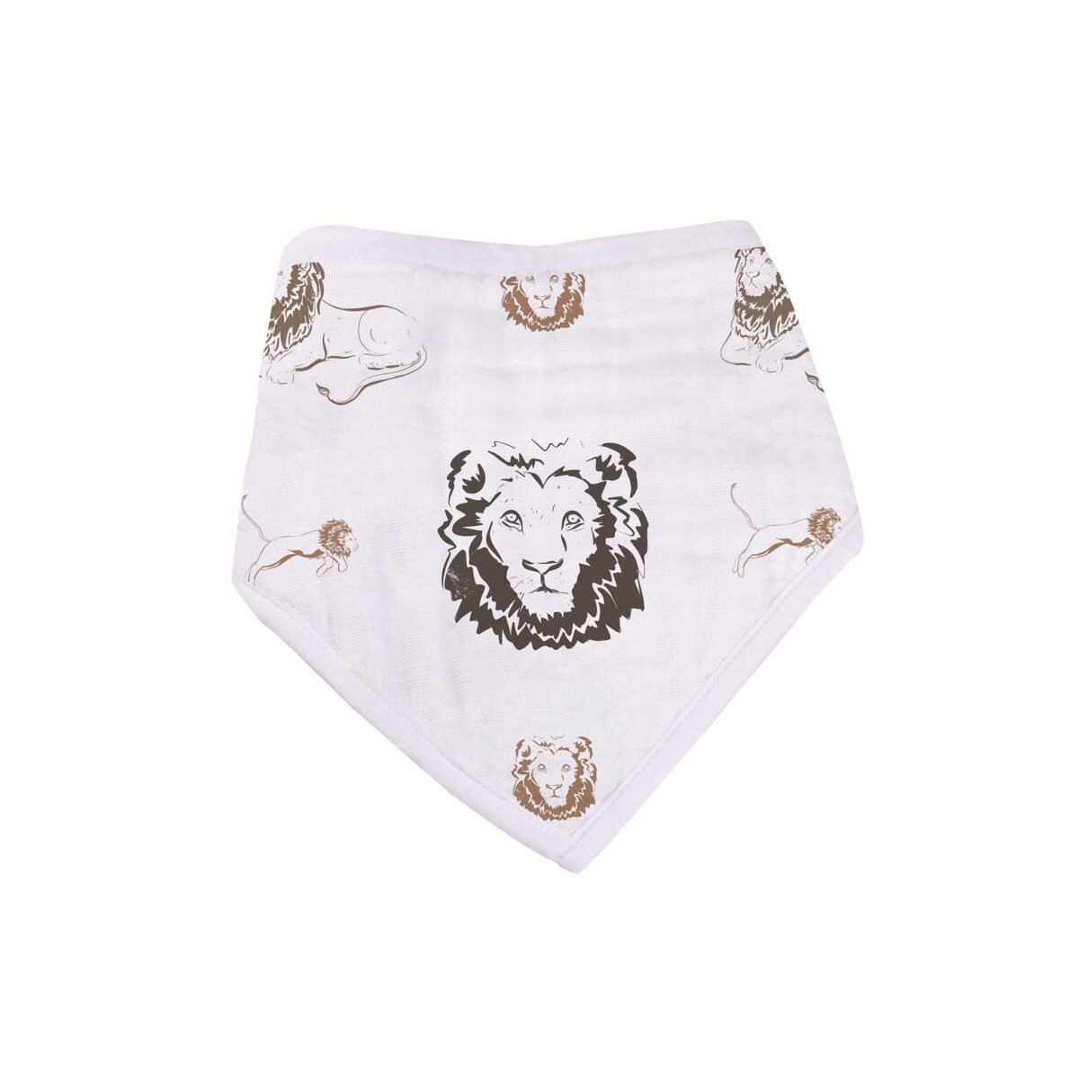 On the savannah bamboo bandana bibs 4pk | cloudybébé baby product