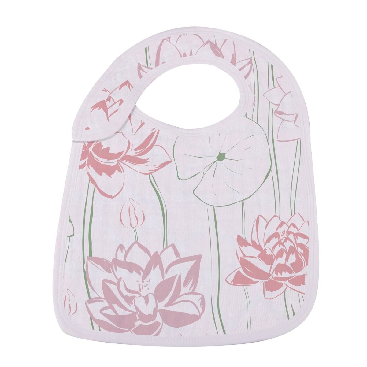 Under the sea bamboo muslin snap bibs 3pk | cloudybébé baby product