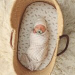 Soft & Cozy Checkered Knit Organic Cotton Baby Blanket - Image 2
