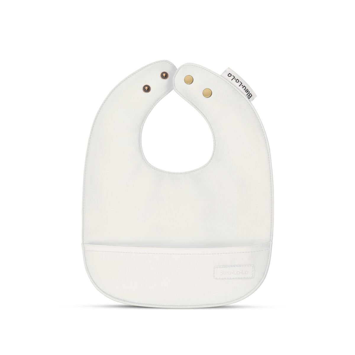 Classic single ivory bib | cloudybébé baby product