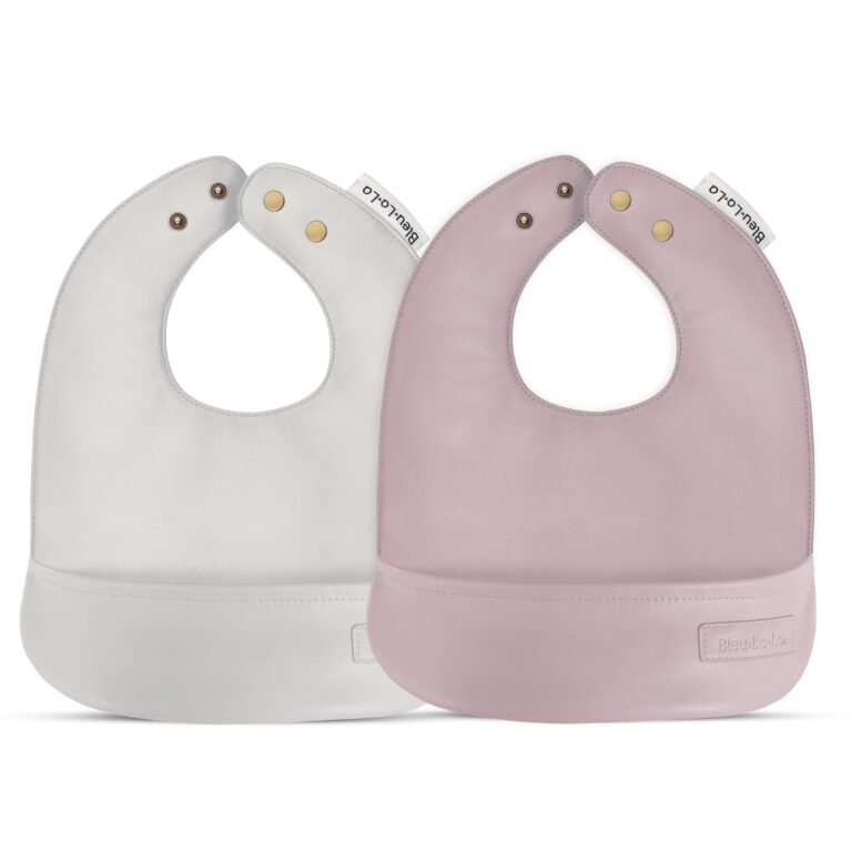 "These high-quality vegan leather bibs are a must-have for babies aged 0-12 months. Soft, safe, and easy to clean, these bibs are perfect for mealtime messes. Shop now for the best Vegan Leather Bibs!" #VeganLeatherBibs"