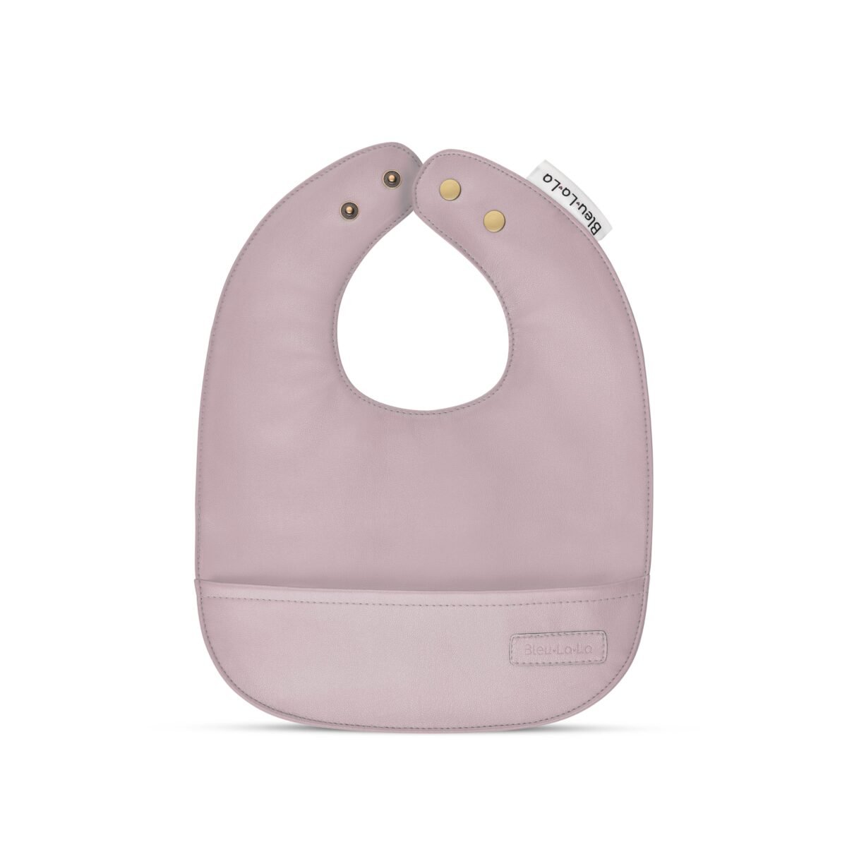 Classic single mauve bib | cloudybébé baby product