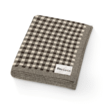 Soft & Cozy Checkered Knit Organic Cotton Baby Blanket - Image 7