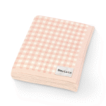 Soft & Cozy Checkered Knit Organic Cotton Baby Blanket - Image 6