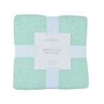 Seafoam Green Oversized King Bamboo Bed Blanket